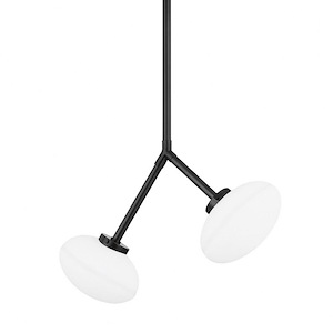 Wagner - 20.25 Inch 12W 2 LED Pendant in Modern/Transitional Style - 20.25 Inches Wide by 17.5 Inches High