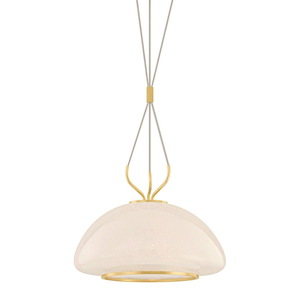 Baudette - 1 Light Pendant-13.5 Inch Tall and 18 Inch Wide - 1387468