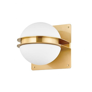 Rudolf - 6W 1 LED Wall Sconce-10 Inches Tall and 10 Inches Wide