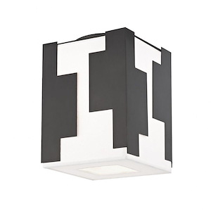 Acadia - 4 Inch 15W 1 LED Flush Mount in Modern Style - 4 Inches Wide by 6.25 Inches High