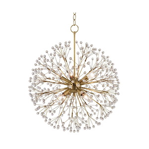 Dunkirk - Eight Light Chandelier - 20 Inches Wide by 24 Inches High