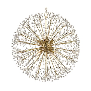 Dunkirk - Ten Light Chandelier - 30 Inches Wide by 29 Inches High