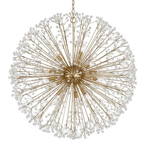 Dunkirk - 16 Light Chandelier in Luxury/Glam Style - 40 Inches Wide by 40 Inches High