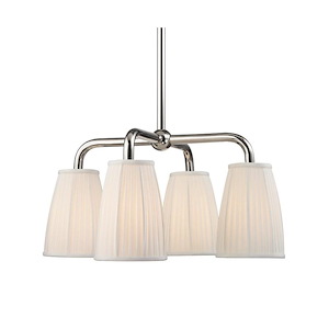 Malden - Four Light Chandelier - 25 Inches Wide by 12.75 Inches High