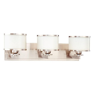 Basking Ridge 3 Light Bath Vanity - 22.75 Inches Wide by 6.5 Inches High