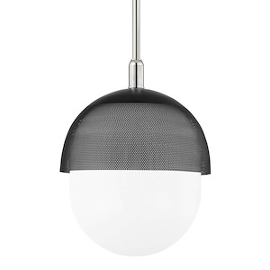 Nyack - 1 Light Large Pendant in Contemporary/Modern Style - 19 Inches Wide by 22 Inches High