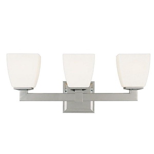 Soho 3 Light Bath Vanity - 18.125 Inches Wide by 7.5 Inches High