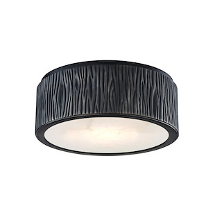 Crispin LED 9 InchW Flush Mount - 9 Inches Wide by 3.75 Inches High - 750001