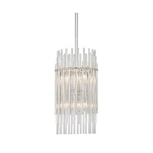 Wallis - Six Light Pendant - 10.5 Inches Wide by 19.75 Inches High