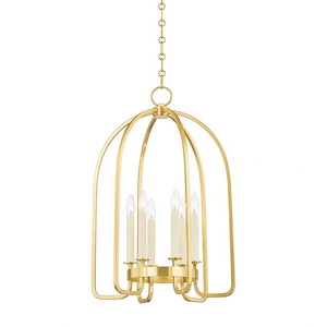 Oakville - 6 Light Lantern-28 Inches Tall and 18.25 Inches Wide - 1290753