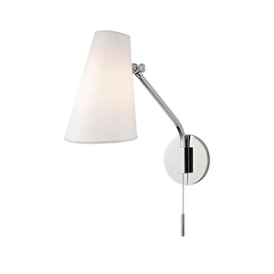Patten - One Light Swing Arm Wall Sconce - 5.75 Inches Wide by 17.5 Inches High