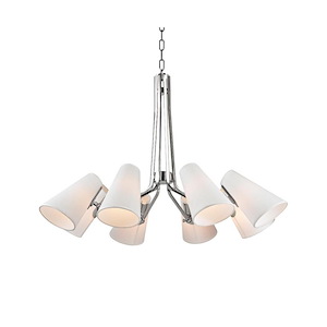 Patten - Eight Light Chandelier - 36.5 Inches Wide by 26.25 Inches High