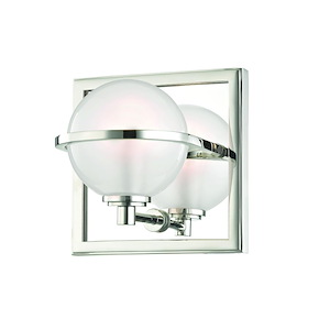 Axiom 1-Light LED Bath Bracket - 6 Inches Wide by 6 Inches High