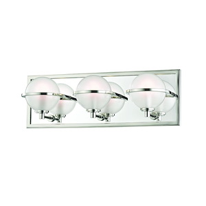 Axiom 3-Light LED Bath Bracket - 18 Inches Wide by 6 Inches High