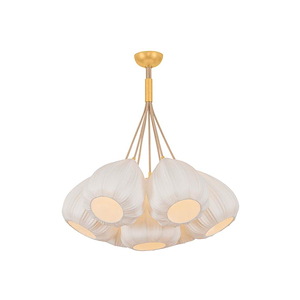Livonia - 7 Light Chandelier-28.75 Inch Tall and 28 Inch Wide - 1420633