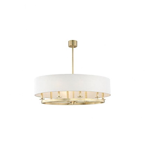 Durham 8-Light Pendant - 39 Inches Wide by 17.25 Inches High - 750027