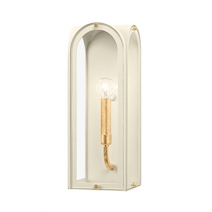 Lincroft - 1 Light Wall Sconce-16 Inches Tall and 6 Inches Wide