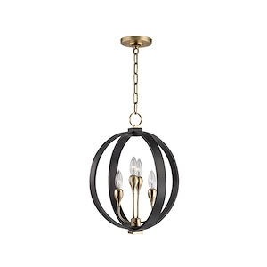 Dresden - Four Light Chandelier - 16 Inches Wide by 19.5 Inches High