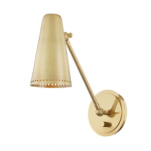 Easley - 1 Light Wall Sconce in Contemporary/Modern Style - 5.5 Inches Wide by 13 Inches High