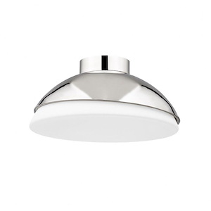 Morse - 2 Light Flush Mount in Transitional Style - 15.25 Inches Wide by 7.75 Inches High
