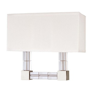 Alpine - Two Light Wall Sconce - 13 Inches Wide by 11.25 Inches High