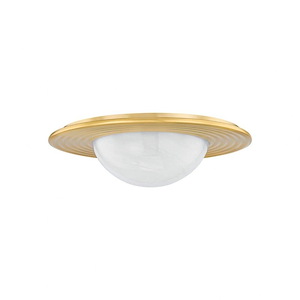 Geraldton - 13W 1 LED Flush Mount In Modern Style-4.25 Inches Tall and 15.75 Inches Wide