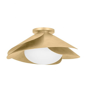 Brookhaven - 1 Light Flush Mount-9.75 Inches Tall and 22 Inches Wide - 1271385