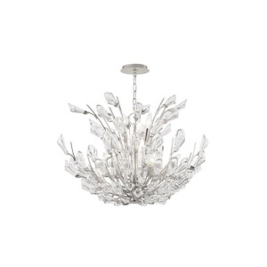 Tulip - Four Light Flush Mount in Transitional Style - 23.25 Inches Wide by 7 Inches High - 921641