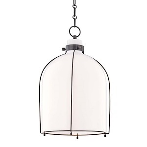 Eldridge One Light Pendant - 14 Inches Wide by 23.5 Inches High