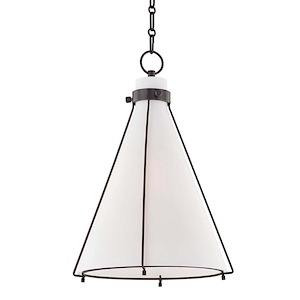 Eldridge One Light Pendant - 15.5 Inches Wide by 23.5 Inches High