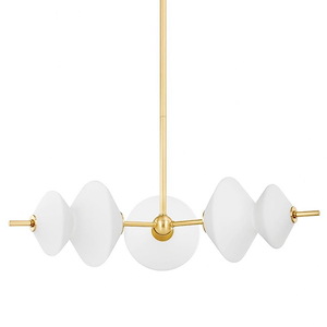 Barrow - 114W 3 LED Chandelier-18.5 Inches Tall and 60 Inches Wide