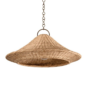 Baychester - 1 Light Pendant-15 Inches Tall and 32 Inches Wide