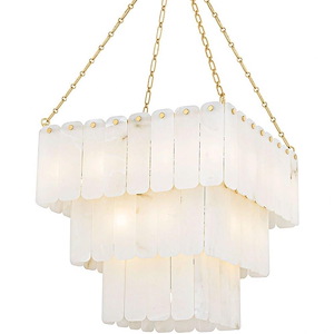 Moissanite - 33 Light Chandelier-25.5 Inches Tall and 26 Inches Wide