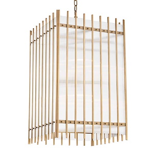 Wooster Large Pendant 8 Light - 19 Inches Wide by 30 Inches High