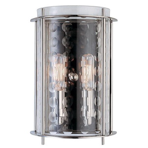 Esopus - Two Light Wall Sconce - 7 Inches Wide by 10.5 Inches High
