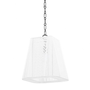 Verona Beach 1 Light Pendant in Transitional Essentials Everyday Modern Style 15.75 Inches Tall and 13.75 Inches Wide - 1093618