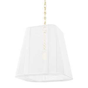 Verona Beach 1 Light Pendant in Transitional Essentials Everyday Modern Style 20.75 Inches Tall and 19.5 Inches Wide - 1093619