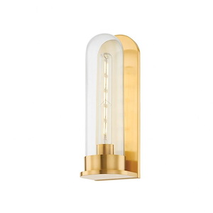 Irwin - 1 Light Wall Sconce-13.75 Inches Tall and 4.5 Inches Wide