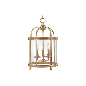 Larchmont - Three Light Pendant - 12.5 Inches Wide by 22 Inches High - 268915