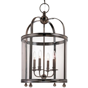 Larchmont - Four Light Pendant - 16.5 Inches Wide by 29 Inches High