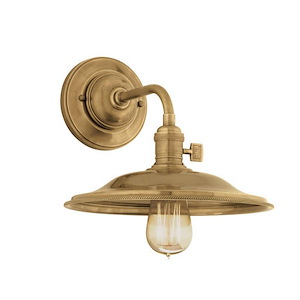 Heirloom - One Light Wall Sconce - 10 Inches Wide by 13.75 Inches High