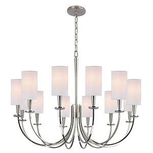 Mason - Twelve Light Chandelier - 34.5 Inches Wide by 27.25 Inches High