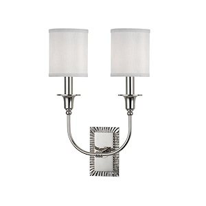 Dover - Two Light Wall Sconce - 11.5 Inches Wide by 17.75 Inches High - 1215016