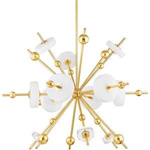 Maynard - 46W 12 LED Chandelier-32 Inches Tall and 44.5 Inches Wide