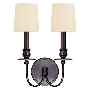 Cohasset - Two Light Wall Sconce - 10.25 Inches Wide by 14 Inches High - 288573