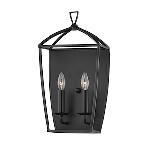 Bryant - 2 Light Wall Sconce in Transitional Style - 10.25 Inches Wide by 19 Inches High - 1032554