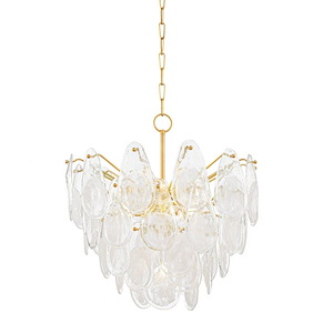 Darcia - 7 Light Chandelier-24.25 Inches Tall and 24 Inches Wide - 1315451