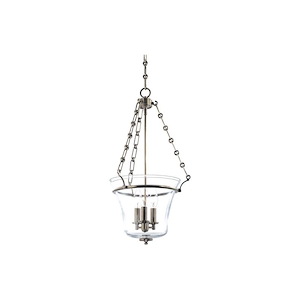 Eaton - Three Light Pendant - 12.25 Inches Wide by 22 Inches High