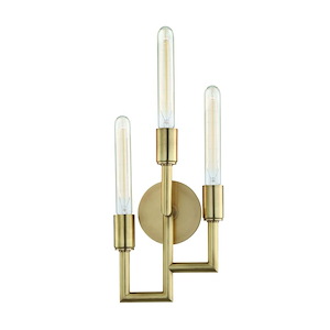 Angler 3-Light Wall Sconce - 7.75 Inches Wide by 20 Inches High - 749928