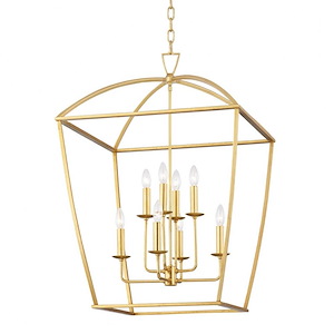 Bryant - 8 Light Large Pendant in Transitional Style - 24 Inches Wide by 34.5 Inches High - 1032559